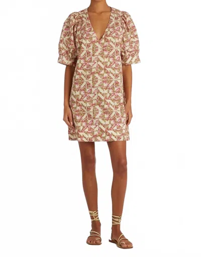 Marie Oliver Ola Dress In Everglade In Neutral