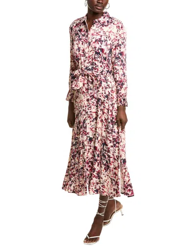 Hugo Boss Davivio Shirtdress In Multi