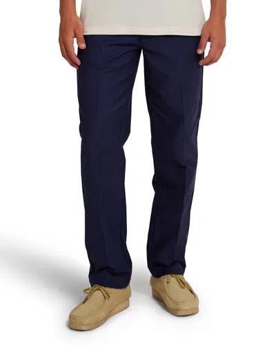 Deus Ex Machina Moto Work Pant In Navy In Blue