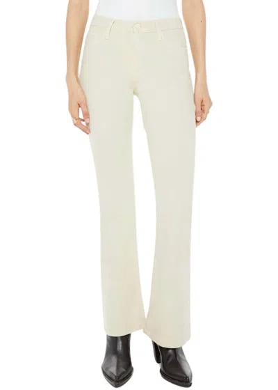 Mother The Rascal Cropped Jeans In Neutral