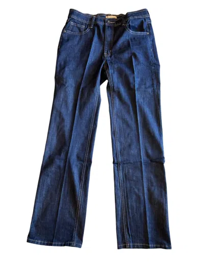 Bianco Women's Paris Boot Leg Jeans In Dark Denim In Blue