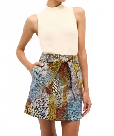 Marie Oliver Vallie Skirt In Komodo In Multi