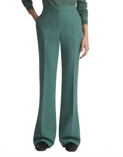 Lafayette 148 Gates Flared Pant In Ivy Vine