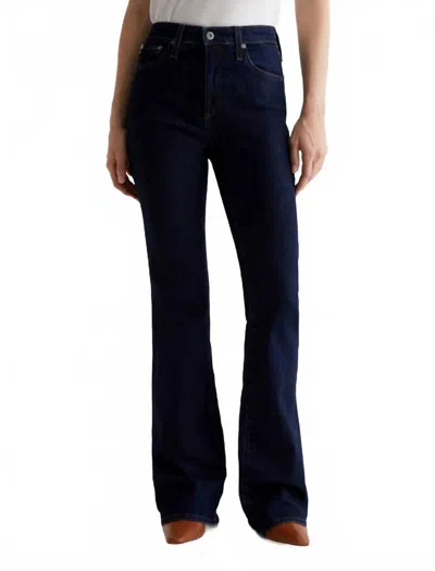 Ag Angel Low Rise Bootcut Corduroy Jeans In Blue