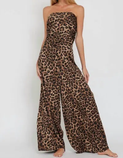 Aakaa Lucy Set In Leopard In Animal Print