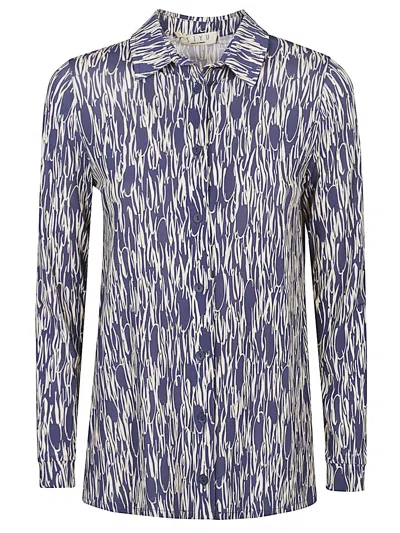 Siyu Printed Shirt In Blue