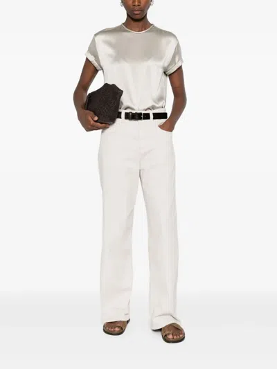 Brunello Cucinelli Short Sleeve Blouse