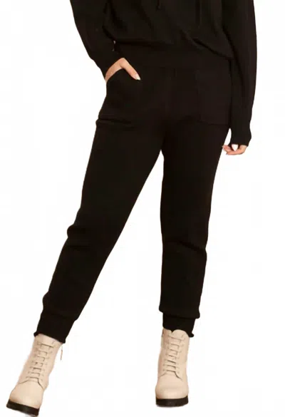 Jessie Liu Jayla Jogger In Black In Brown