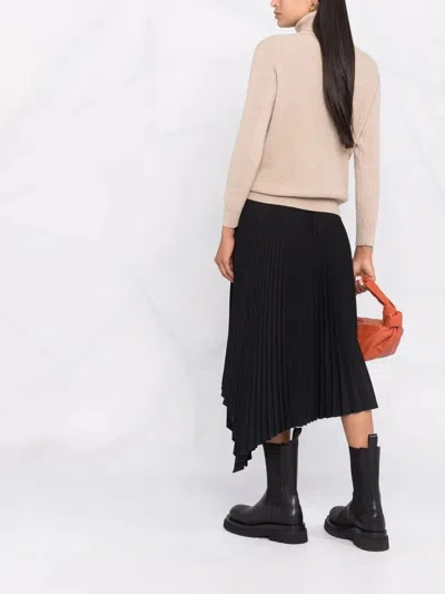 Brunello Cucinelli Women English Rib Knit Sweater In Brown