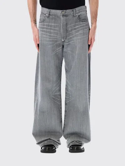 Junya Watanabe Levi's Oversized Denim Trousers In Gray