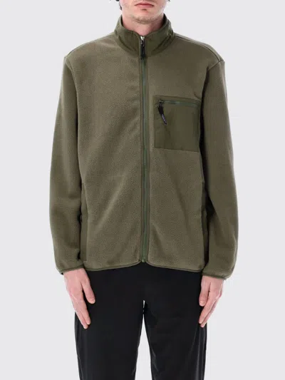 Patagonia Zip-up Fleece Jacket Pockets In Green