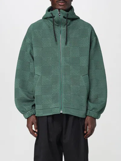 Ferrari Forest Green Zip-fastening Sweatshirt In Gray