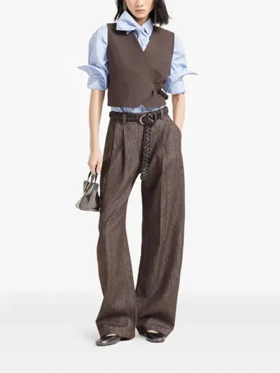 Brunello Cucinelli Women Shirt In Blue