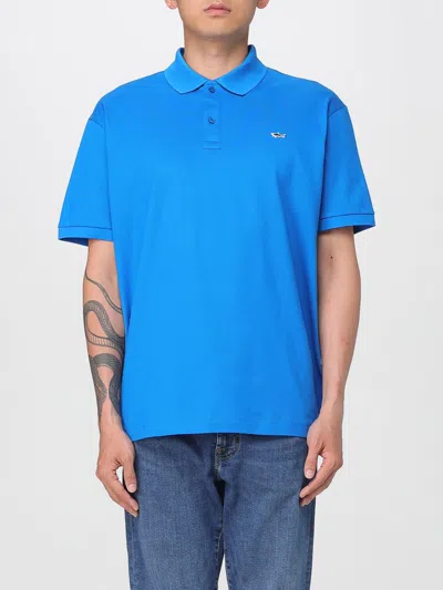 Paul & Shark Cotton Polo With Logo Patch
