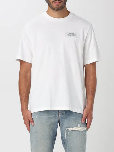Amiri Logo-patch T-shirt In White