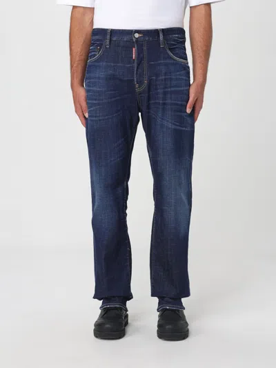 Dsquared2 Jeans  Men Color Denim In Blue