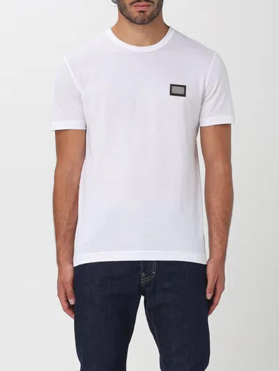 Dolce & Gabbana T-shirt  Men Color White In White