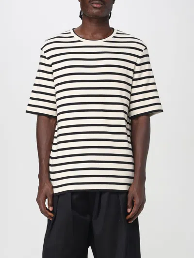 Jil Sander Marinière Cotton T-shirt In White