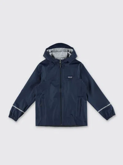 Patagonia Kid - Torrentshell Jacket In Blue