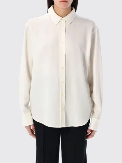Anine Bing Ivory Braxton Shirt In White
