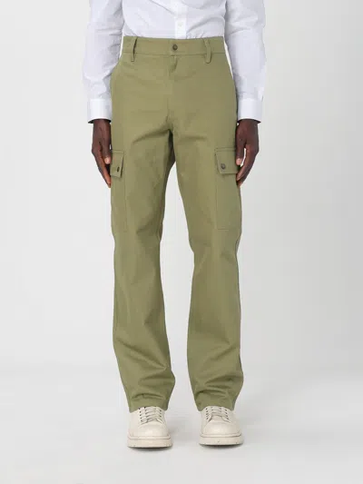 Burberry Men Cappuccino Cotton Cargo Pant In Brown