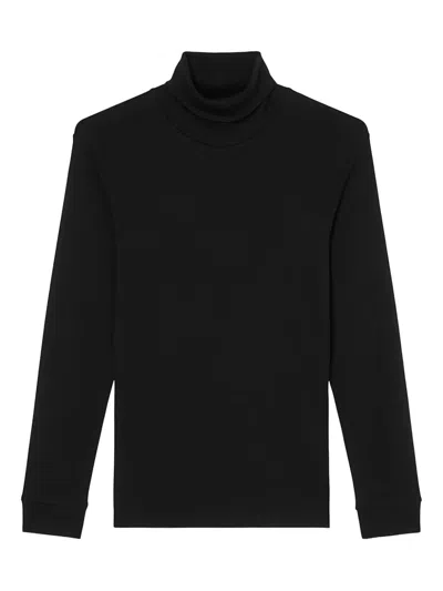 Marc O'polo Turtleneck Long-sleeve Sweater In Black