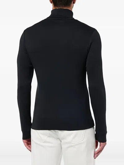 Marc O'polo Turtleneck Long-sleeve Sweater In Black