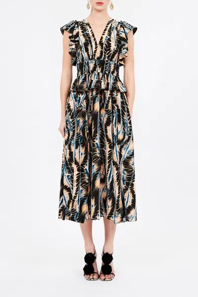 Ulla Johnson Brielle Dress In River In Black