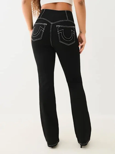 True Religion Women's Truly Snatched Becca High Rise Bootcut Jean