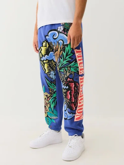 True Religion Tattoo Logo Jogger In Multi