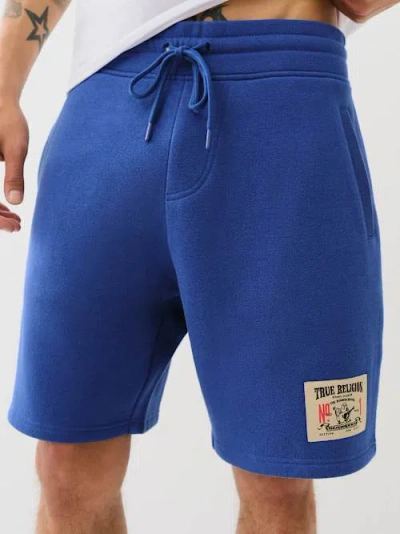 True Religion Men's Vintage Sweat Short In Blue