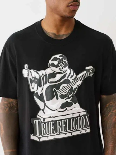 True Religion Men's Buddha Statue T-shirt In Black
