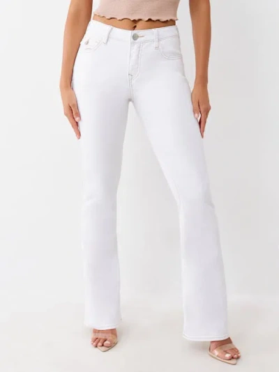 True Religion Women's Becca Mid Rise Bootcut Jean