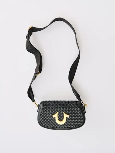 True Religion Woven Crossbody Bag