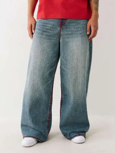 True Religion Mikey Super T Baggy Af Jean In Blue