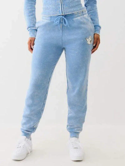 True Religion Women's Vintage Buddha Jogger In Blue