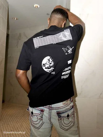 True Religion Men's  Spacey T-shirt In Blue