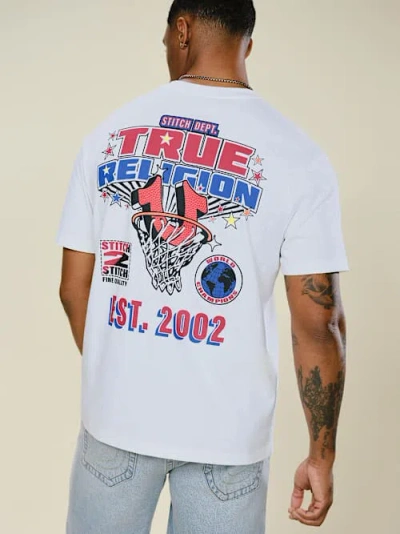 True Religion Men's Horseshoe Hoops T-shirt