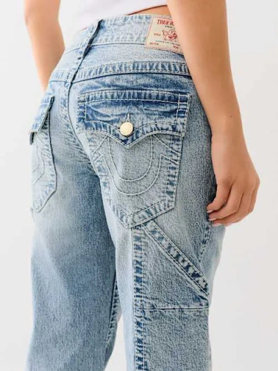 True Religion Women's Ricki Big T Relaxed Carpenter Jean