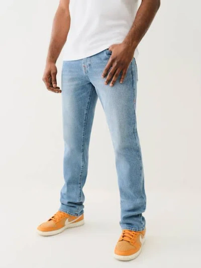 True Religion Men's Ricky Flap Straight Jean In Blue