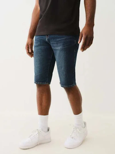 True Religion Men's Ricky Denim Short In Blue