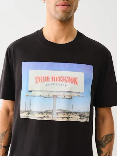 True Religion Men's Billboard Short Sleeve T-shirt