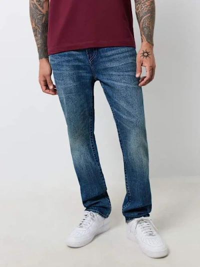 True Religion Geno Slim Jean In Blue