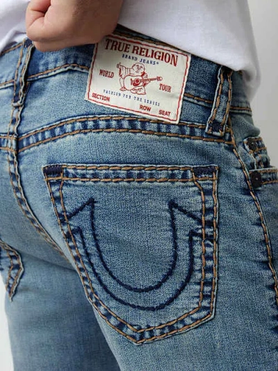 True Religion Men's Rocco Super T Skinny Jean 32 In Blue