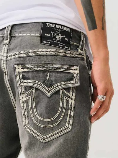 True Religion Men's Rocco Super Qt Skinny Jean