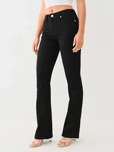 True Religion Women's Becca Mid Rise Bootcut Jean