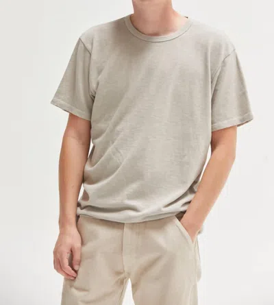 Asher Benoit Vintage Tee In Stone In Multi