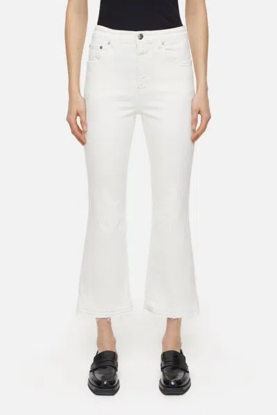 Closed Hi-sun Flare Jeans In Ivory In White