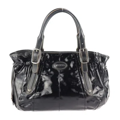 Pre-owned Tod's Coated Canvas Pvc Handbag Shoulder Bag Tote Bag ()