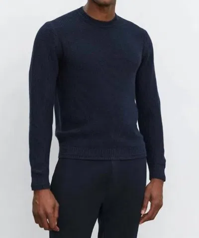 Velvet By Graham & Spencer Marco Sweater In Navy In Blue